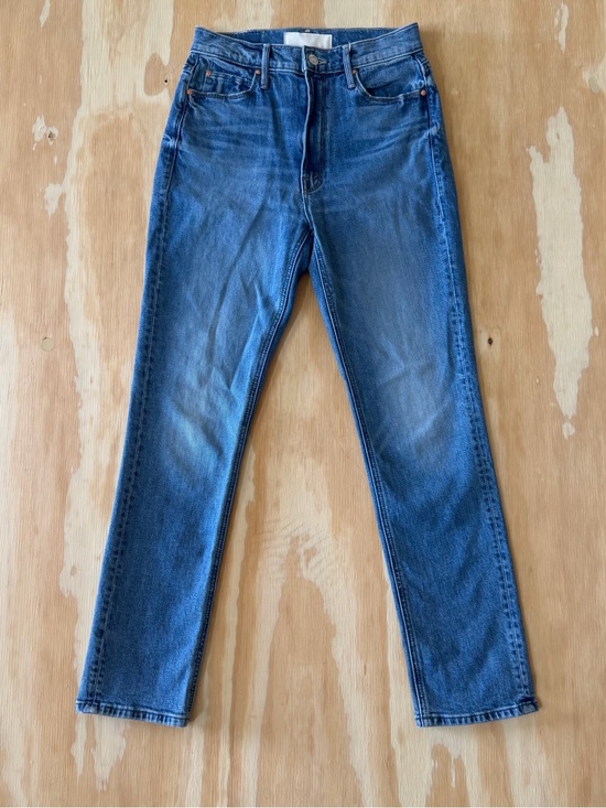 MOTHER Denim - MOTHER The Dazzler Flood Mid rise Denim Jeans